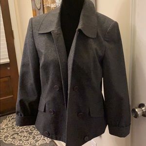 Calvin Klein charcoal jacket size 12